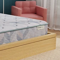 Matelas compressé en mousse à mémoire en gel mi-ferme 10 po de Beauty Sleep - Lit deux places