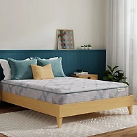 Matelas compressé en mousse à mémoire en gel ferme 9 po de Beauty Sleep - Grand lit