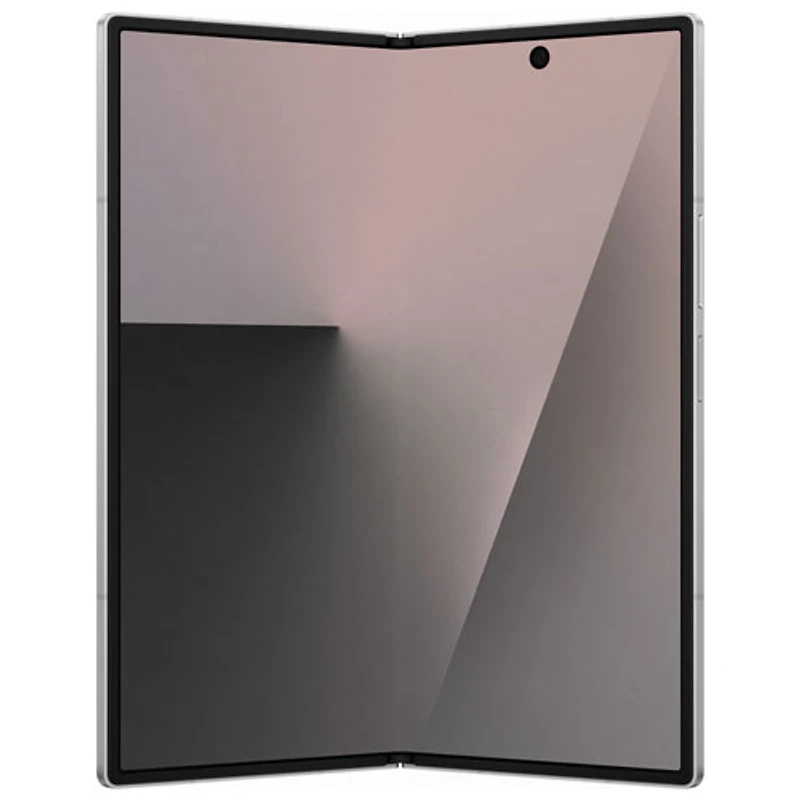 Galaxy Z Fold7 5G de 256 Go de Samsung avec TELUS - Ombre argent - Financement mensuel