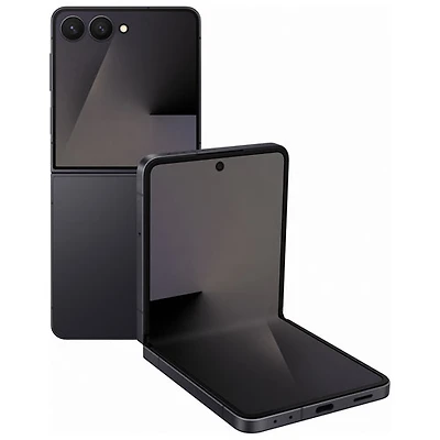 Freedom Mobile Samsung Galaxy Z Flip7 5G 256GB - Jet Black - Monthly Tab Payment