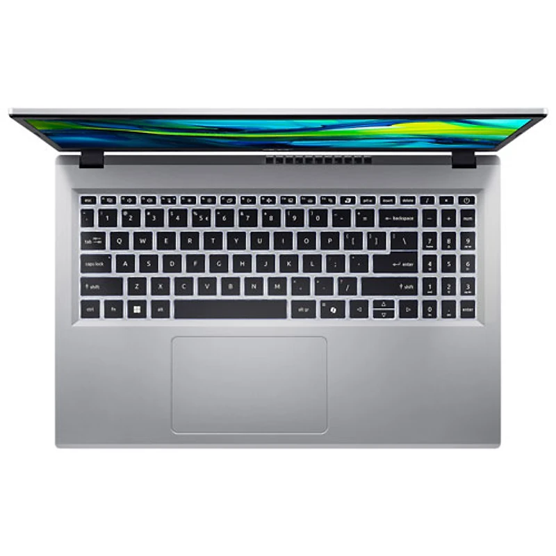 Portable de 15,6 po Aspire Go d'Acer - Argenté pur (C3 N355 d'Intel/RAM 16 Go/SSD 512 Go/Windows 11)