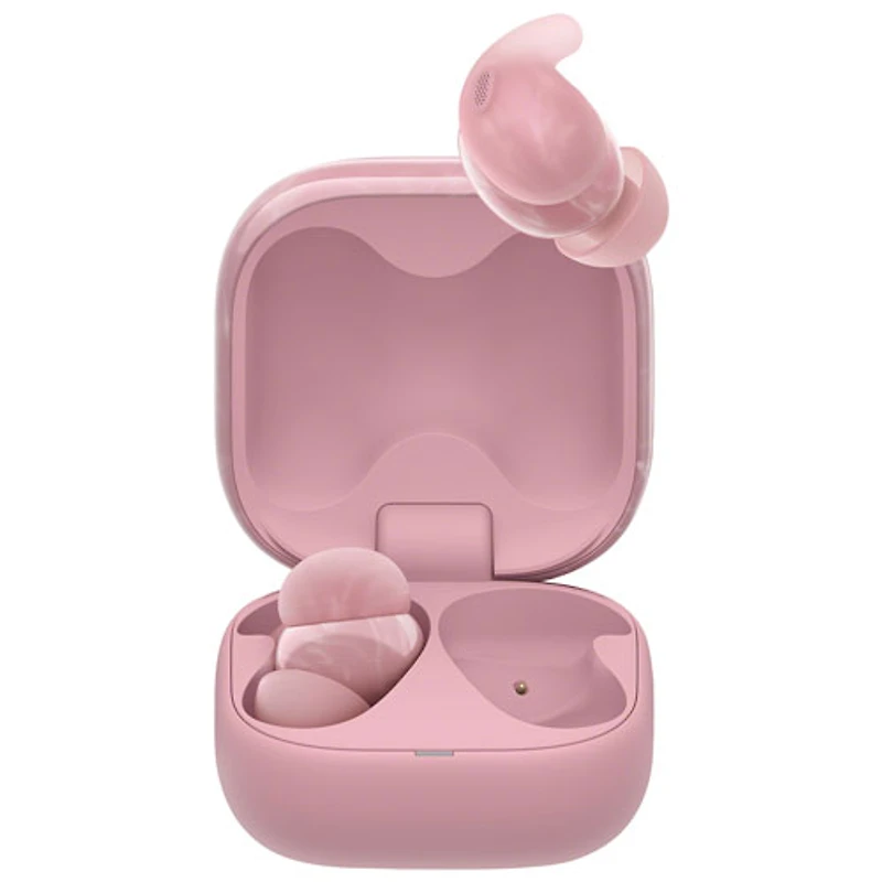 Écouteurs boutons 100 % sans fil à suppression du bruit LinkBuds Fit de Sony - Rose