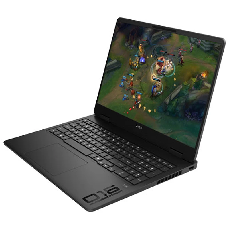 Portable de 16 po Omen de HP - Noir ombragé (Ryzen 9 8945HX d'AMD/RAM 32 Go/SSD 1 To/Windows 11)
