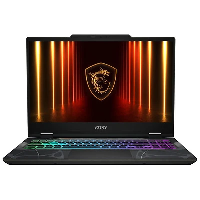 Portable de jeu de 15,6 po Cyborg de MSI - Noir translucide (Core