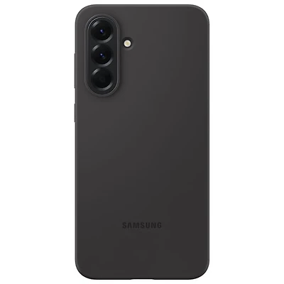 Étui souple ajusté en silicone de Samsung pour Galaxy A56 - Noir