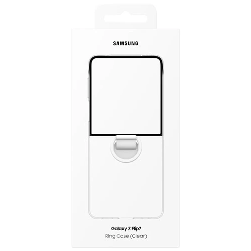 Étui Ring de Samsung pour Galaxy Z Flip7 de Samsung - Transparent