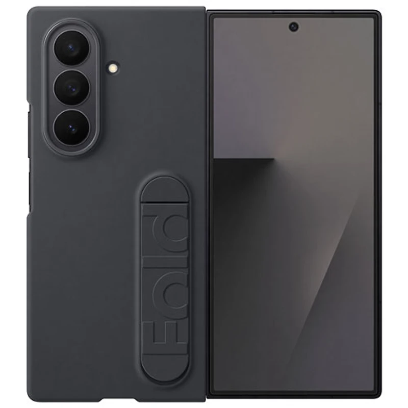 Samsung Grip Case with Stand for Galaxy Z Fold7 - Black