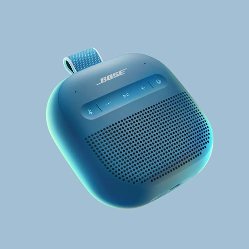Haut-parleur sans fil Bluetooth SoundLink Micro de Bose (2e génération) - Bleu crépuscule