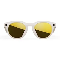 Lunettes intelligentes Oakley Meta HSTN avec IA, photo, vidéo, audio et messagerie -Édition limitée -Gris chaud/Prizm 24K polarisé -En ligne seulement