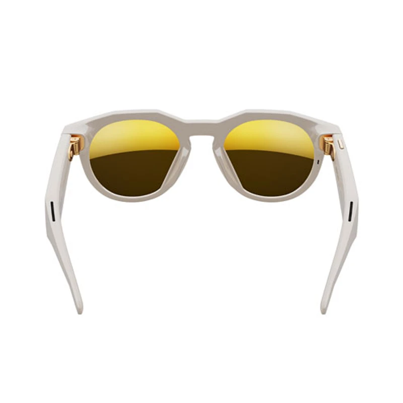 Lunettes intelligentes Oakley Meta HSTN avec IA, photo, vidéo, audio et messagerie -Édition limitée -Gris chaud/Prizm 24K polarisé -En ligne seulement