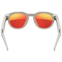 Oakley Meta HSTN Smart Glasses with AI, Photo, Video, Audio & Voice Assistant - Warm Grey/Prizm Ruby