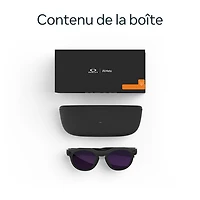 Oakley Meta HSTN Smart Glasses with AI, Photo, Video, Audio & Voice Assistant - Black/Clear to Amethyst Transitions