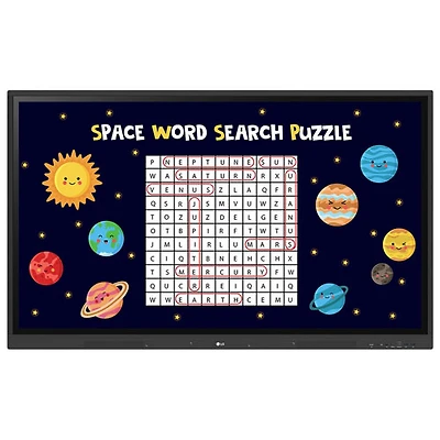 LG CreateBoard Lab 65" 4K UHD Android OS Interactive Commercial Display (65TR3DK-B.MUSQ)
