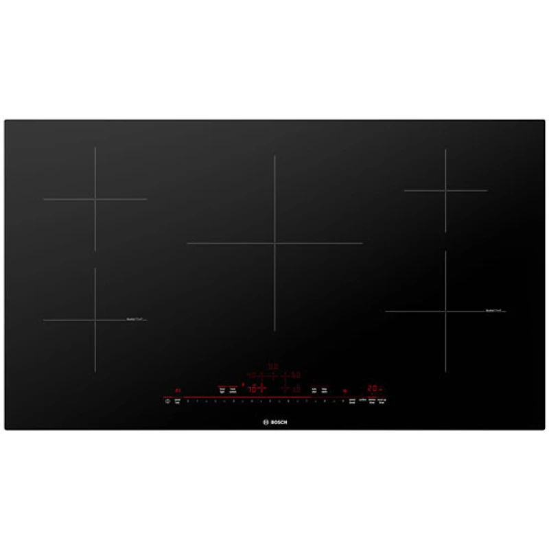 Boîte ouverte - Surface de cuisson à induction à 5 éléments 36 po de Bosch (NIT8660UC) - Noir