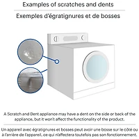 Boîte ouverte - Sécheuse à gaz à vapeur de 7,4 pi³ de LG (DLGX5501V) - Acier graphite