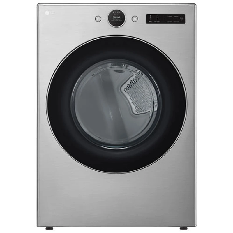 Open Box - LG 7.4 Cu. Ft. Gas Steam Dryer (DLGX5501V) - Graphite Steel - Perfect Condition