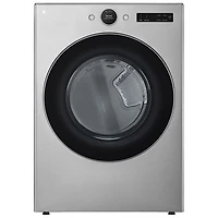 Open Box - LG 7.4 Cu. Ft. Gas Steam Dryer (DLGX5501V) - Graphite Steel - Perfect Condition
