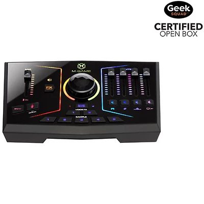 Open Box - M-Audio M-Game RGB Dual USB Streaming Interface