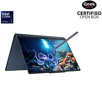 Boîte ouverte - Portable 2-en-1 à écran tactile de 14 po Yoga 9i de Lenovo - Bleu (Core Ultra 7 258V d'Intel/RAM 32 Go/SSD 1 To/Win 11)