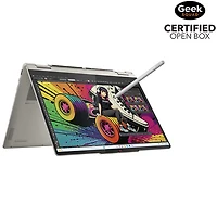 Boîte ouverte - Portable 2-en-1 à écran tactile de 14 po Yoga 7 de Lenovo - Coquillage (Ryzen AI 5 340 d'AMD/SSD 512 Go/RAM 16 Go/Win 11)