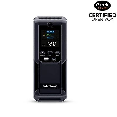 Open Box - CyberPower 1500VA UPS Battery Backup (CP1500AVRLCD3)