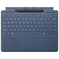 Microsoft Surface Pro Keyboard with Slim Pen (2nd Edition) for Surface Pro (11th Edition)/Pro 8/Pro 9 - Sapphire - En