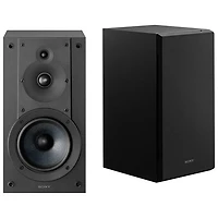 Sony SSCS5M2 Bookshelf Speaker - Pair - Black