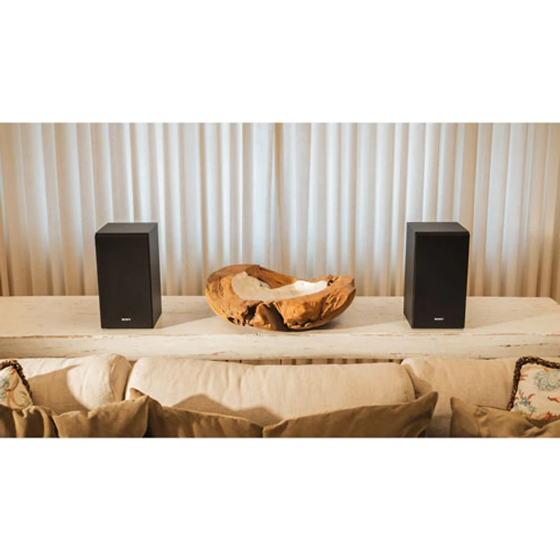 Sony SSCS5M2 Bookshelf Speaker - Pair - Black