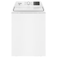 Laveuse à chargement par le haut haute efficacité de 4,8 pi³ de Whirlpool (WTW4107SW) - Blanc