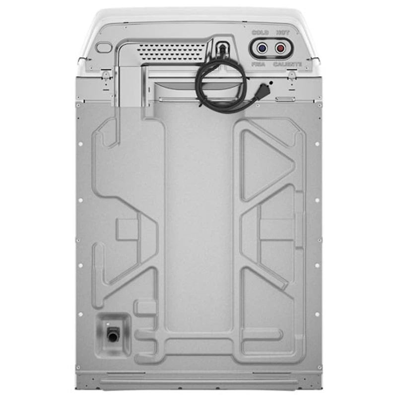 Laveuse à chargement par le haut haute efficacité de 4,8 pi³ de Whirlpool (WTW4107SW) - Blanc