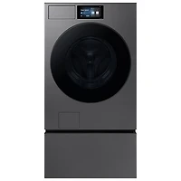Samsung 6.1 Cu. Ft. High Efficiency Front Load Steam Washer (WF90F53ADSA5) - Dark Steel