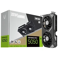 ZOTAC Gaming GeForce RTX 5050 Twin Edge OC 8GB GDDR6 Video Card