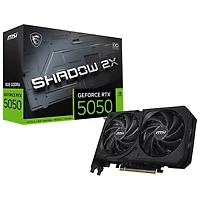 MSI GeForce RTX 5050 Shadow 2X OC 8GB GDDR6 Video Card