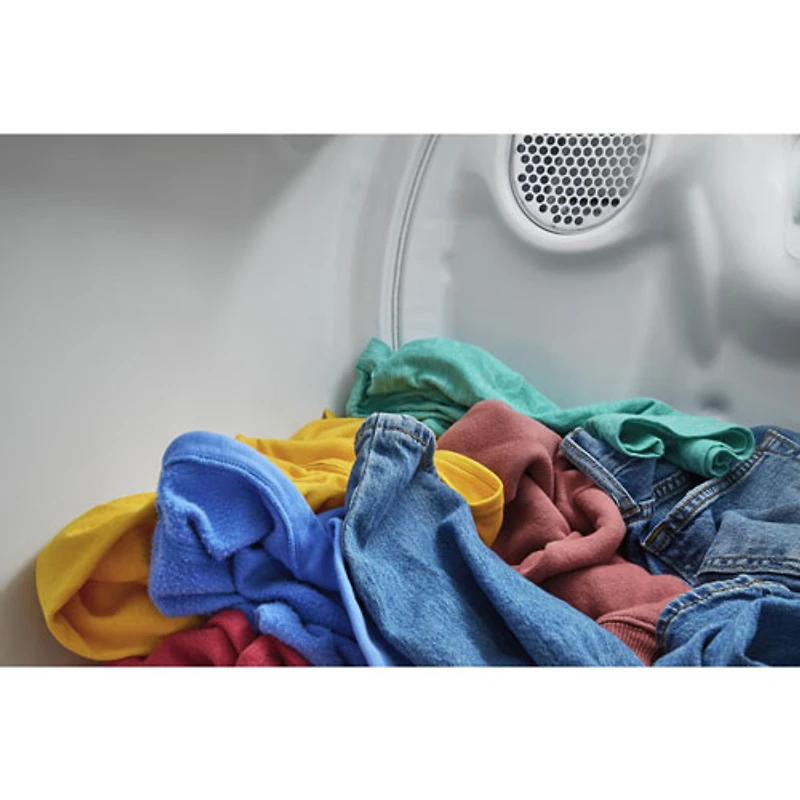 Sécheuse électrique de 7,0 pi³ de Whirlpool (YWED4105SW) - Blanc