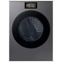 Sécheuse électrique à vapeur de 7,6 pi³ de Samsung (SAMS DV90F53AESAC) - Acier foncé