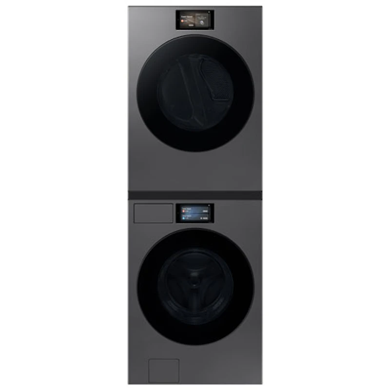Sécheuse électrique à vapeur de 7,6 pi³ de Samsung (SAMS DV90F53AESAC) - Acier foncé
