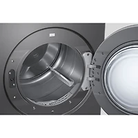Sécheuse électrique à vapeur de 7,6 pi³ de Samsung (SAMS DV90F53AESAC) - Acier foncé