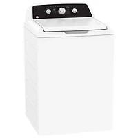 Laveuse à chargement par le haut de 4,4 pi³ de GE (GTW334BMRWS) - Blanc