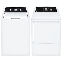 Laveuse à chargement par le haut de 4,4 pi³ de GE (GTW334BMRWS) - Blanc