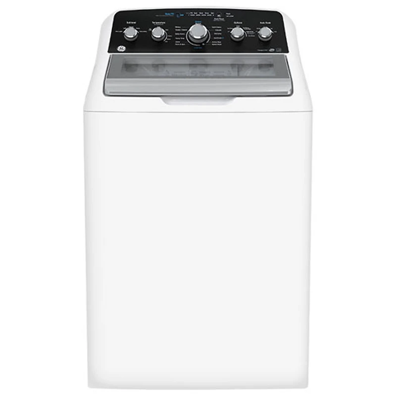 Laveuse à chargement par le haut de 4,9 pi³ de GE (GTW491BMRWS) - Blanc