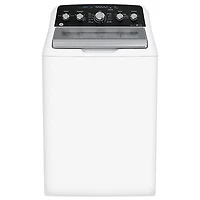 Laveuse à chargement par le haut de 4,9 pi³ de GE (GTW491BMRWS) - Blanc