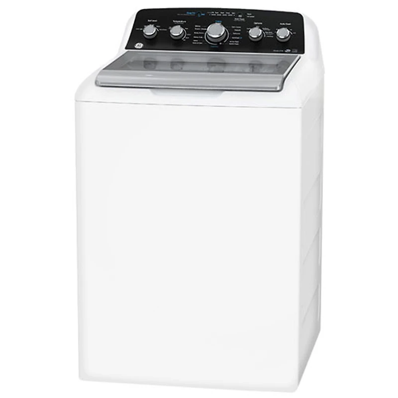 Laveuse à chargement par le haut de 4,9 pi³ de GE (GTW491BMRWS) - Blanc