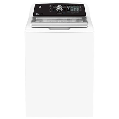 Laveuse à chargement par le haut de 5,3 pi³ de GE (GTW681BMRWS) - Blanc