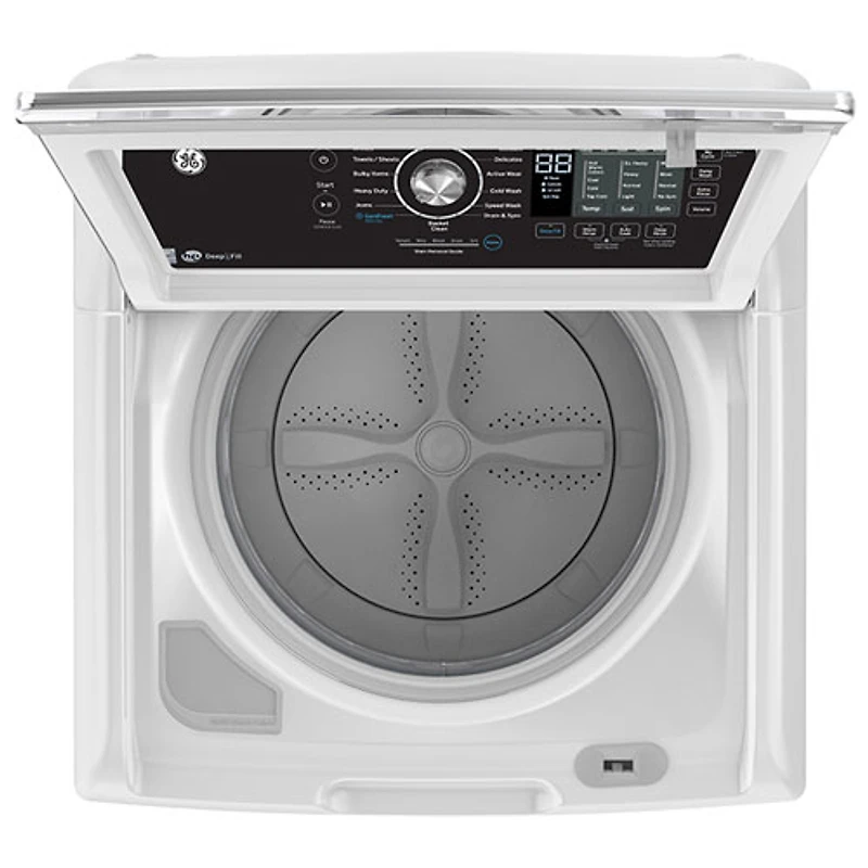 Laveuse à chargement par le haut de 5,3 pi³ de GE (GTW681BMRWS) - Blanc