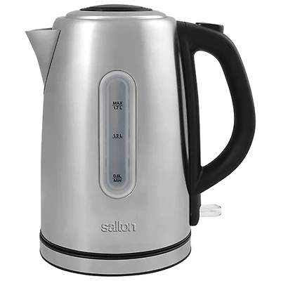 Bouilloire électrique numérique de Salton - 1,7 l - Acier inoxydable