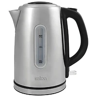 Bouilloire électrique numérique de Salton - 1,7 l - Acier inoxydable