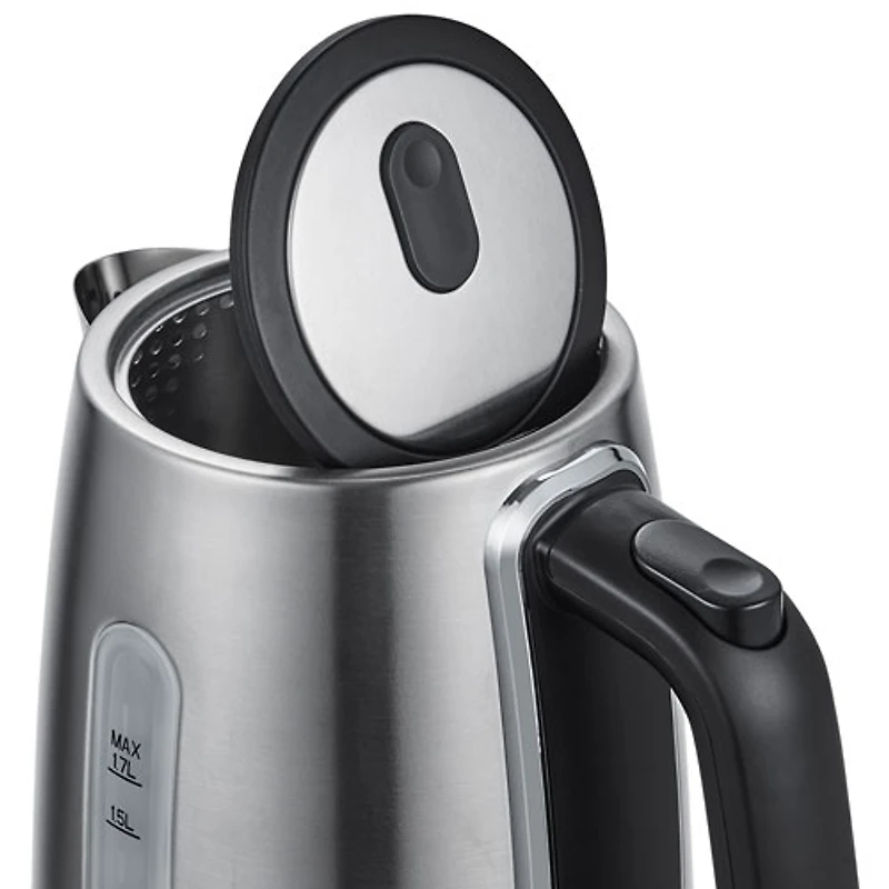 Salton Digital Electric Kettle - 1.7L - Stainless Steel - Only at Best Buy
