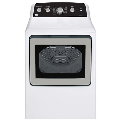 GE 7.2 Cu. Ft. Gas Dryer (GTD49GBMRWS) - White