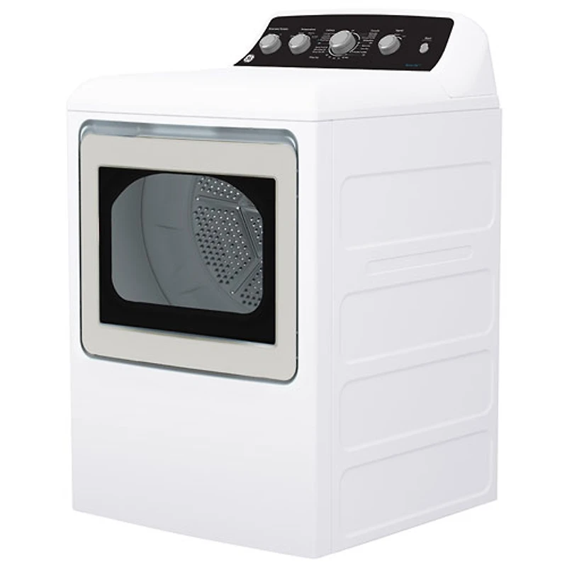 Sécheuse à gaz de 7,2 pi³ de GE (GTD49GBMRWS) - Blanc