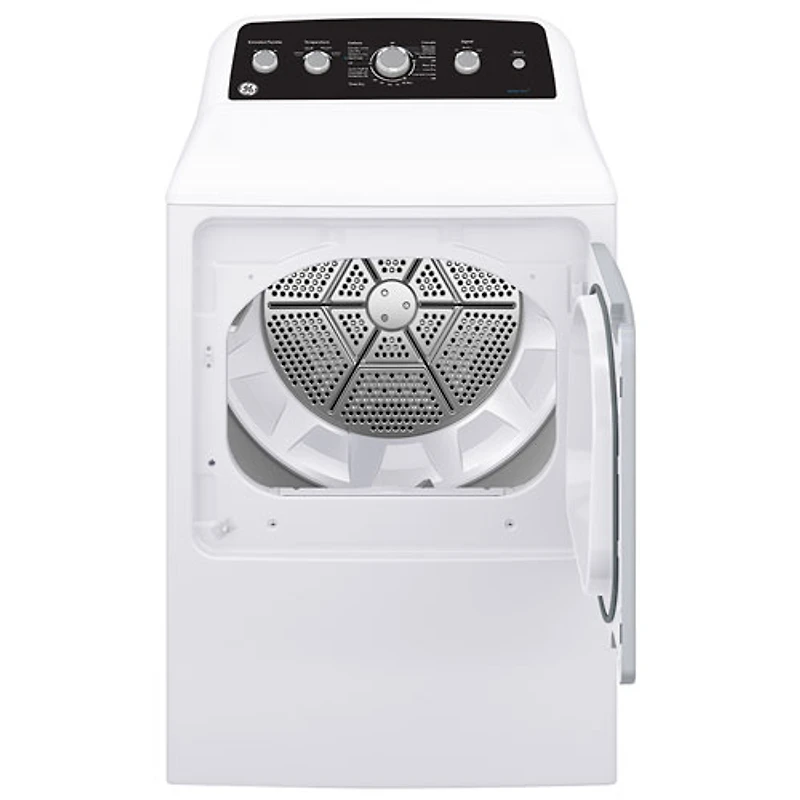 Sécheuse à gaz de 7,2 pi³ de GE (GTD49GBMRWS) - Blanc